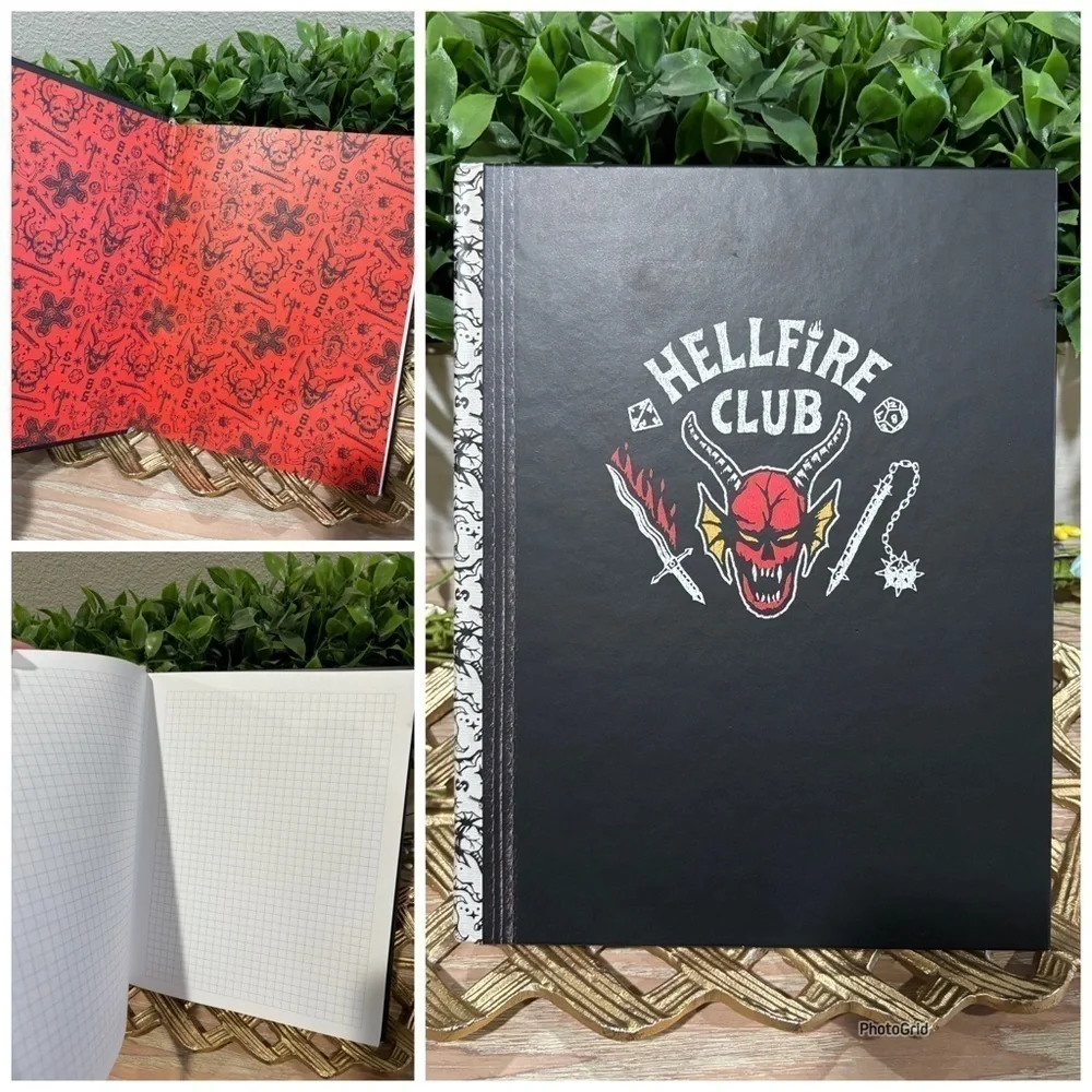 Stranger Things “Hellfire Club” Notebook